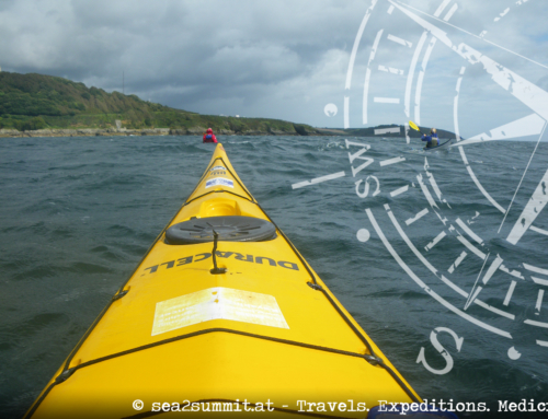 Kayaking in Cornwall 2009